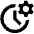Schedule Setting Gear Icon from Outlined Line - Material Pro Set