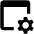 Web Asset Gear Icon from Outlined Line - Material Pro Set