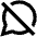 Chat Off Alt Icon from Outlined Line - Material Pro Set