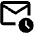 Draft Email Icon from Outlined Line - Material Pro Set