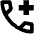Emergency Call Icon from Outlined Line - Material Pro Set