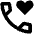 Favorite Call Icon from Outlined Line - Material Pro Set