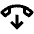 Hang Up Icon from Outlined Line - Material Pro Set