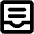 Inbox Document Icon from Outlined Line - Material Pro Set