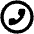 Phone Circle Icon from Outlined Line - Material Pro Set