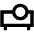 Projector Icon from Outlined Line - Material Pro Set