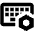 Keyboard Setting Bolt Icon from Outlined Line - Material Pro Set