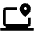Laptop Track Icon from Outlined Line - Material Pro Set