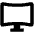 Monitor Curved Icon from Outlined Line - Material Pro Set