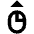 Mouse Up Icon from Outlined Line - Material Pro Set