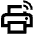 Printer Wireless Icon from Outlined Line - Material Pro Set