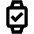 Watch Check Alt Icon from Outlined Line - Material Pro Set