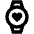 Watch Heartrate Icon from Outlined Line - Material Pro Set