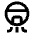 Robot Vacuum Icon from Outlined Line - Material Pro Set