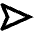 Navigation East Icon from Outlined Line - Material Pro Set