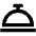 Service Bell Icon from Outlined Line - Material Pro Set