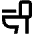 Toilet Icon from Outlined Line - Material Pro Set