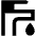 Water Tap Icon from Outlined Line - Material Pro Set