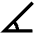Angle 45 Icon from Outlined Line - Material Pro Set