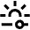 Brightness Slider Icon from Outlined Line - Material Pro Set