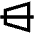 Edit Trapezoid Horizontal Icon from Outlined Line - Material Pro Set
