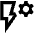 Flash Setting Gear Icon from Outlined Line - Material Pro Set