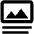 Image Caption Icon from Outlined Line - Material Pro Set