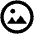 Image Circle Icon from Outlined Line - Material Pro Set