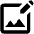 Image Edit Icon from Outlined Line - Material Pro Set