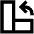 Rotate Left 90 Icon from Outlined Line - Material Pro Set