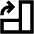 Rotate Right 90 Icon from Outlined Line - Material Pro Set