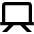 White Board Icon from Outlined Line - Material Pro Set
