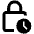Lock Temperary Icon from Outlined Line - Material Pro Set