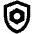 Shield Setting Bolt Icon from Outlined Line - Material Pro Set