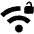 Wifi Password Off Icon from Outlined Line - Material Pro Set