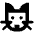 Cat Icon from Outlined Line - Material Pro Set