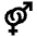 Heterosexual Icon from Outlined Line - Material Pro Set