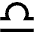 Libra Zodiac Icon from Outlined Line - Material Pro Set