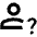Person Info Icon from Outlined Line - Material Pro Set