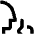 Quiet Zone Icon from Outlined Line - Material Pro Set