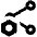 Share Setting Bolt Icon from Outlined Line - Material Pro Set