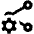 Share Setting Gear Icon from Outlined Line - Material Pro Set