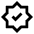 Verified Badge Icon from Outlined Line - Material Pro Set