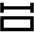 Column Width Icon from Outlined Line - Material Pro Set