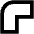 Corner Round Icon from Outlined Line - Material Pro Set