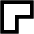 Corner Sharp Mitter Icon from Outlined Line - Material Pro Set