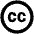 Creative Commons Icon from Outlined Line - Material Pro Set