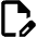 Edit Pdf Icon from Outlined Line - Material Pro Set