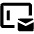 Field Mail Icon from Outlined Line - Material Pro Set