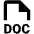 File Doc Icon from Outlined Line - Material Pro Set